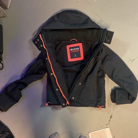 `Size Small Hollister Fleece Lined Bomber - Picture 5 of 5